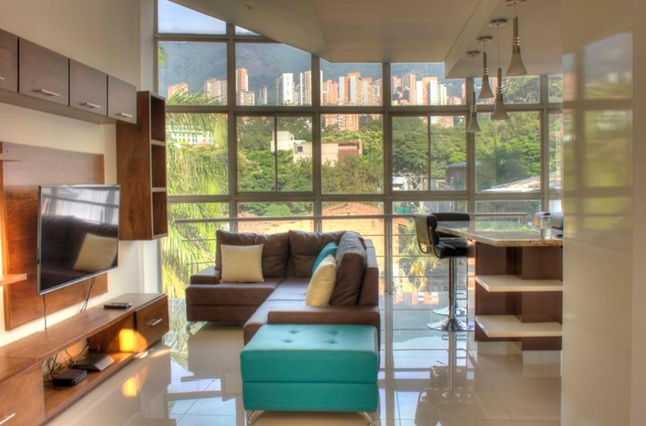 Apartamento Lleras Ac Hot Tub Medellín Buitenkant foto